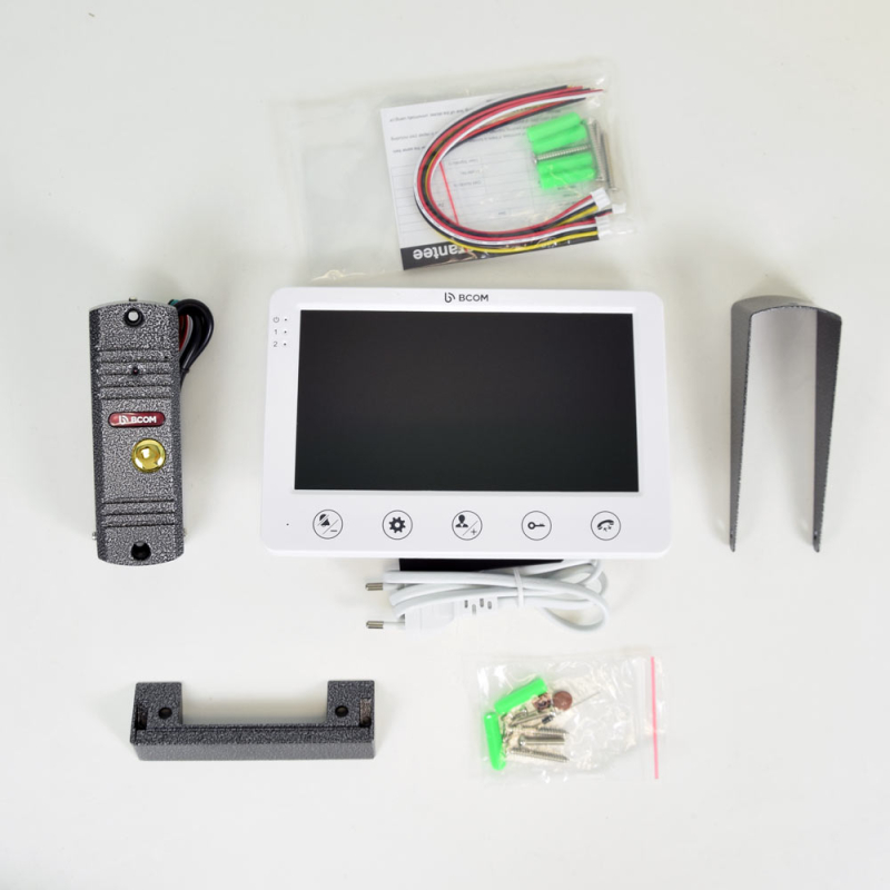Комплект домофону BCOM BD-710S Kit: відеодомофон 7