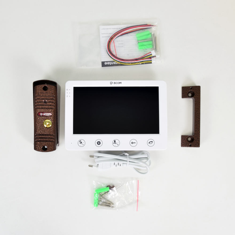 Комплект домофону BCOM BD-710C Kit: відеодомофон 7