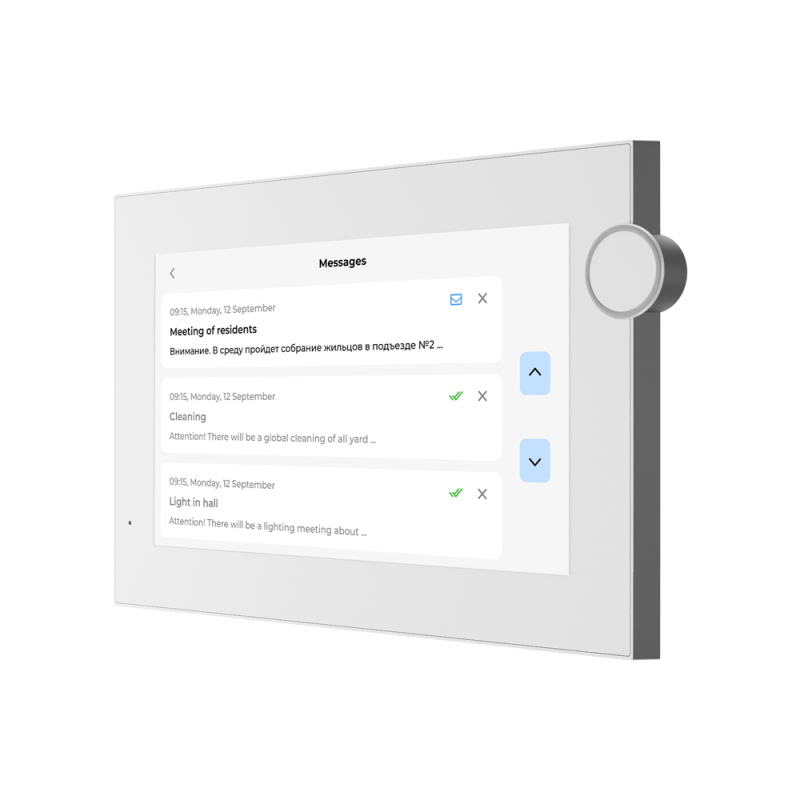 Комплект домофону Bas-IP BAS KIT AV-06 black + AZ07LL white