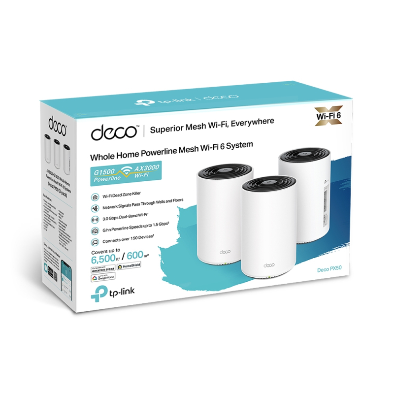 WI-FI система TP-Link Deco PX50 (3-pack)