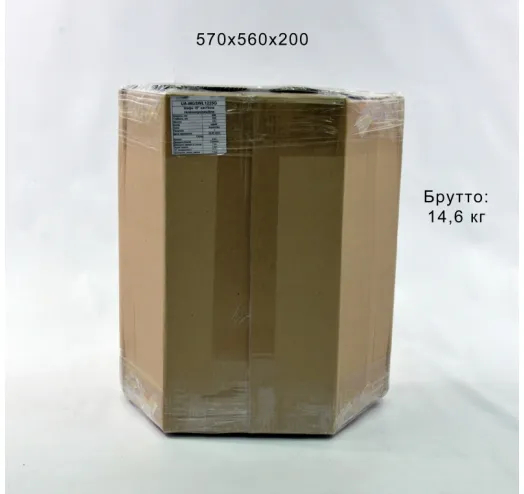 Шафа CMS 12U, 600x350x640мм (Ш*Г*В), економ, акрилове скло, чорна
