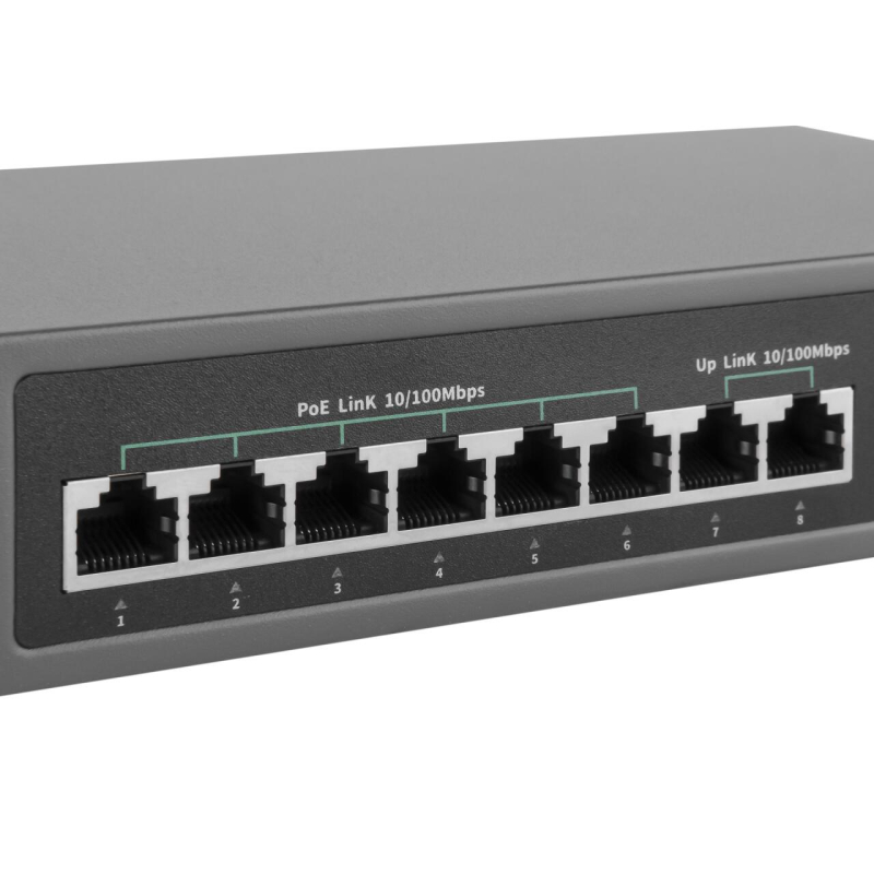 Комутатор Green Vision GV-014-D-06+2P POE