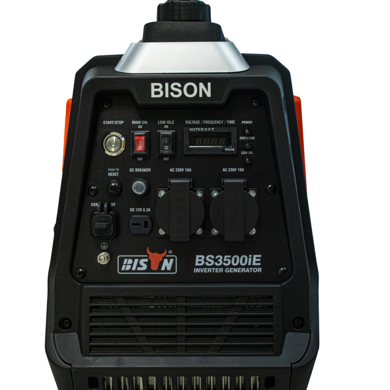 Інверторний бензиновий генератор BISON BS3500iS максимальна потужність 3.5 кВт