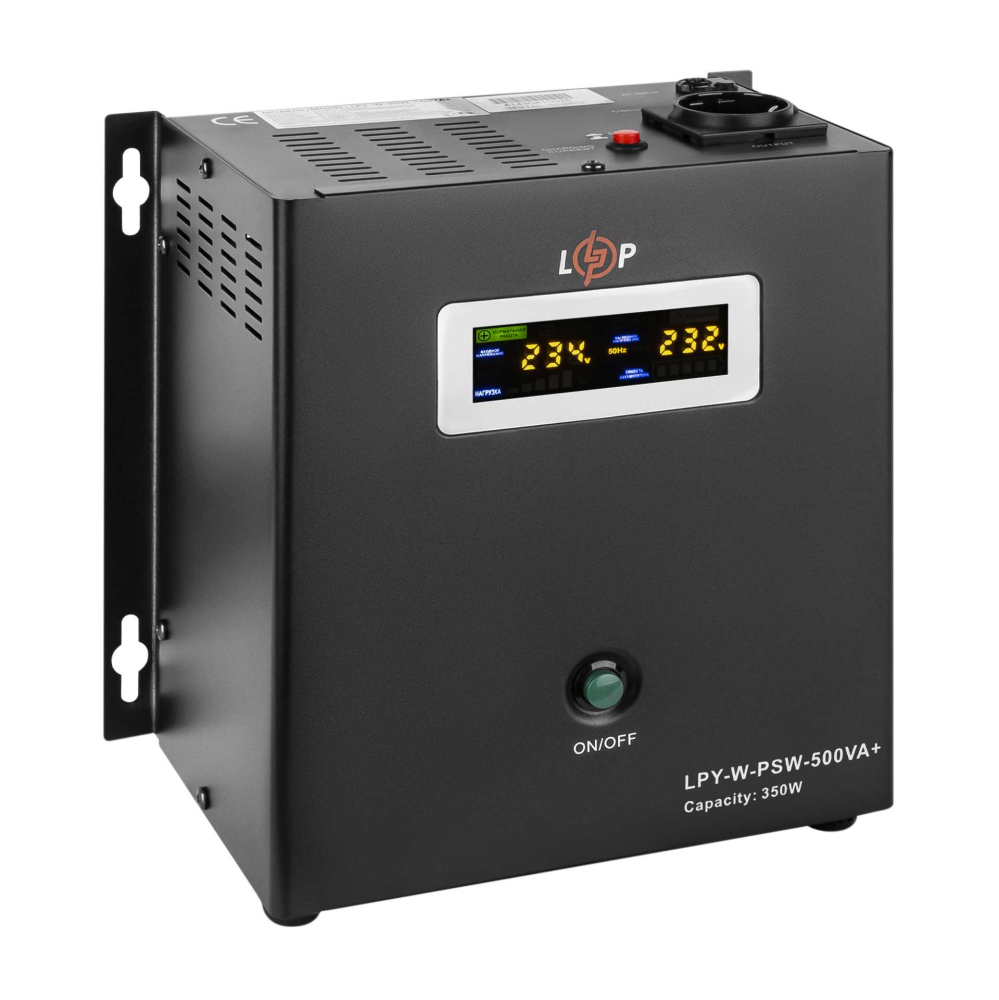 Джерело безперебійного живлення LogicPower LPY-W-PSW-500VA+