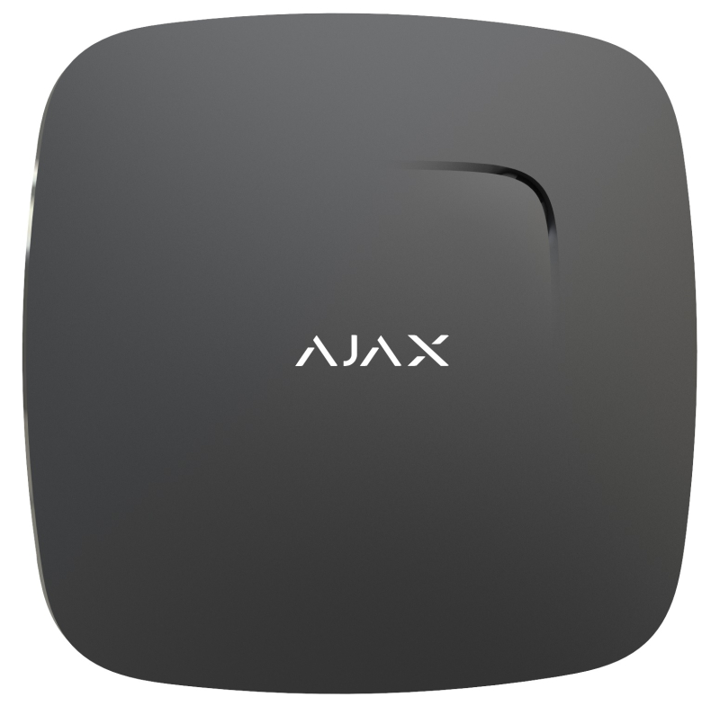 Пожежний сповіщувач Ajax FireProtect чорний (black)