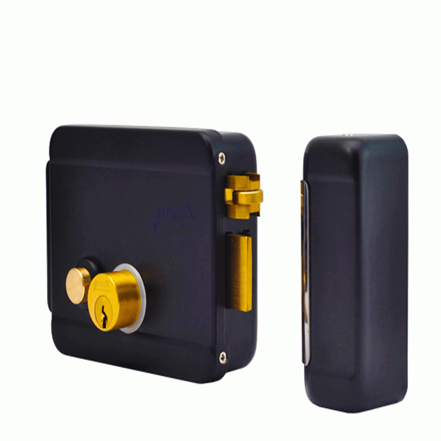 Замок електромеханічний Trinix TRX Fass Iron (BU) black