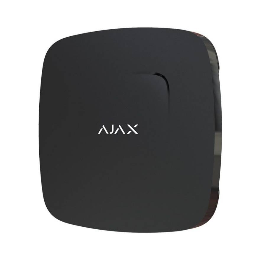 Пожежний сповіщувач Ajax FireProtect Plus чорний (black)