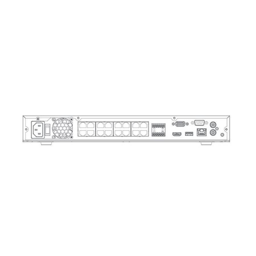 Ip відеореєстратор Dahua DH-NVR4216-16P-4KS2