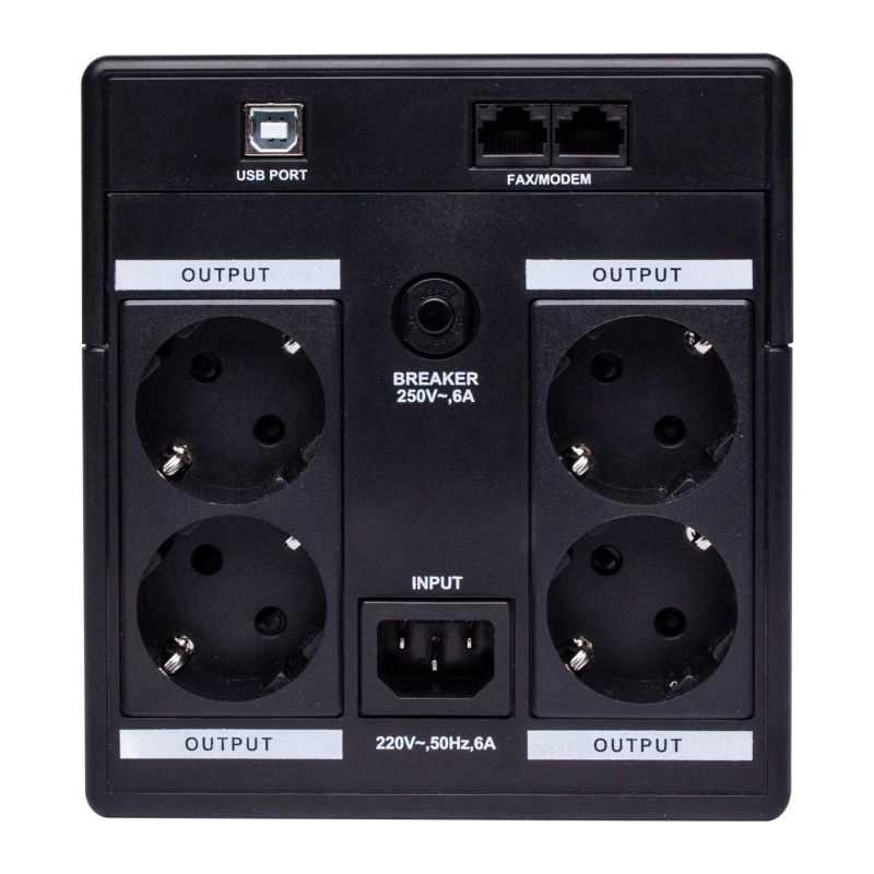 Джерело безперебійного живлення LogicPower UPS LPM-U1100VA-P