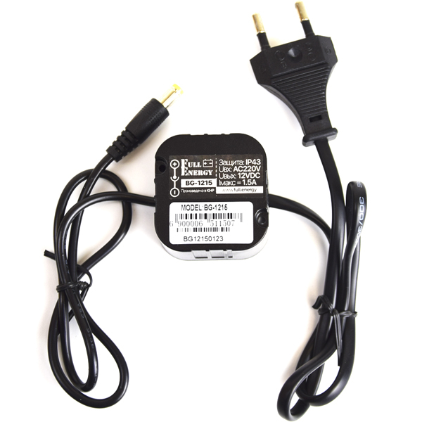 Імпульсний блок живлення Full Energy BG-1215 (12V 1.5 А)