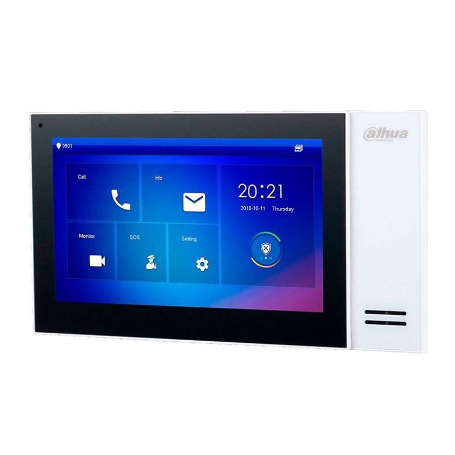 IP домофон Dahua DH-VTH2421FW-P white