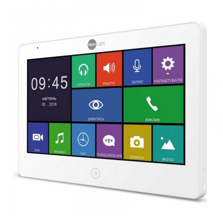 Відеодомофон Neolight Mezzo HD (by Balter) Touchscreen ємнісний White