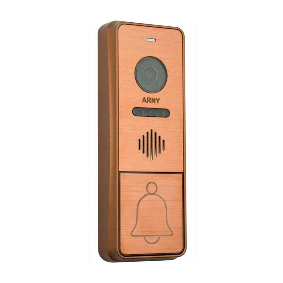 Відеопанель Arny AVP-NG420 (1Mpx) bronze + кронтейн + буз