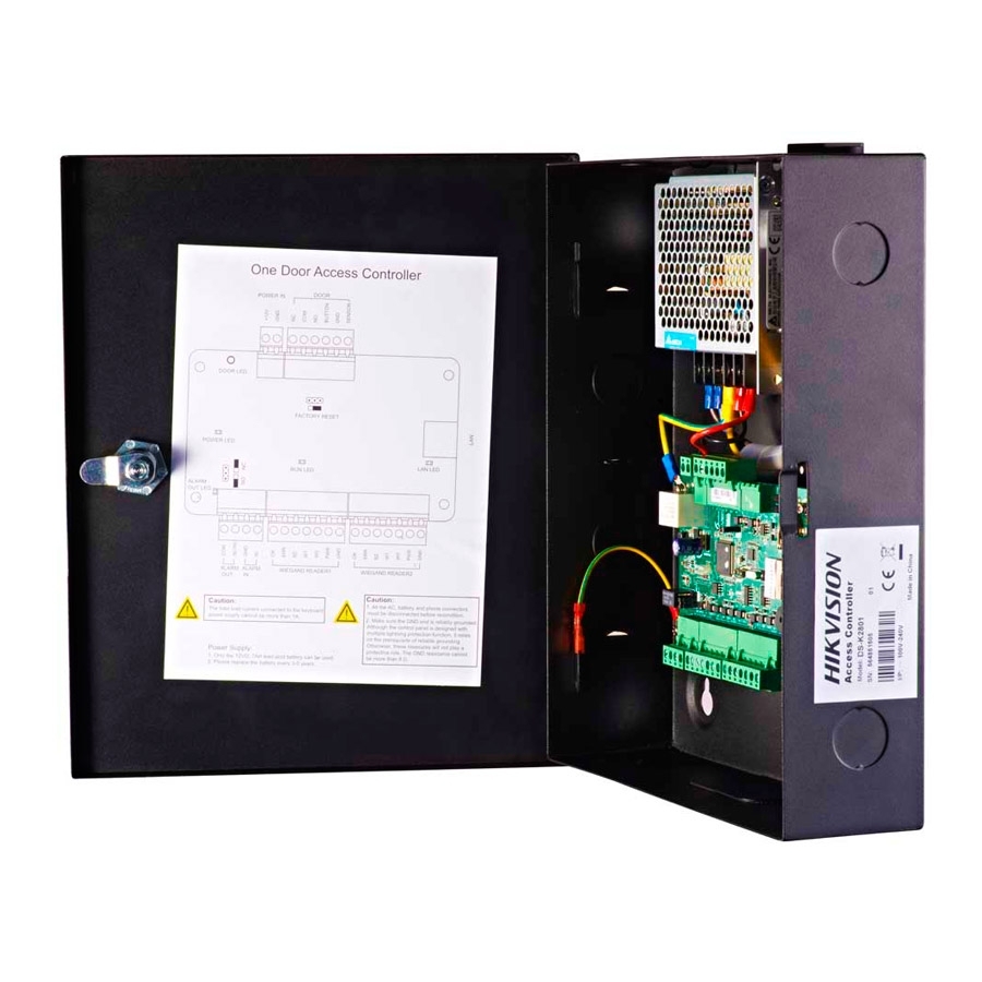 Контролер Hikvision DS-K2801 для 2х дверей