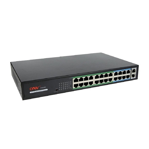 Комутатор ONV H1024PL 2xUplink 24 PoE
