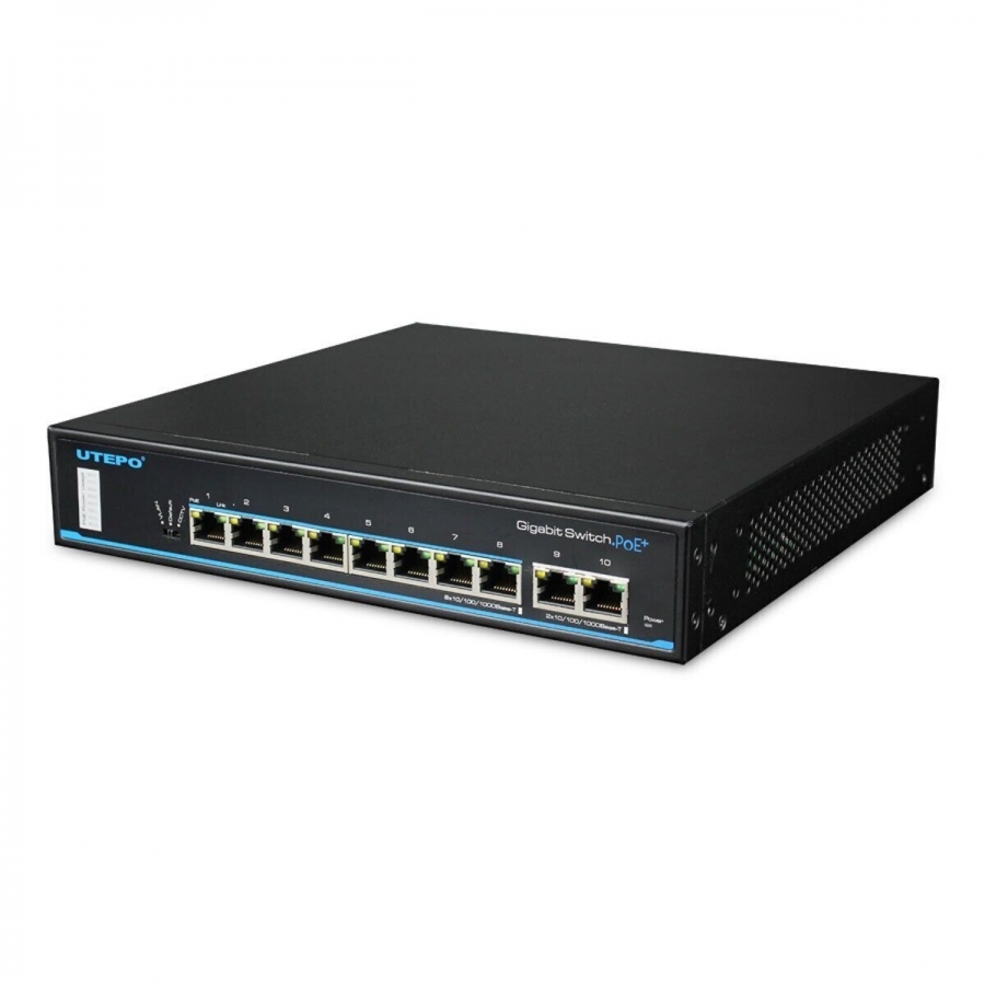 Комутатор UTEPO UTP3-GSW0802T-POE (PoE switch)