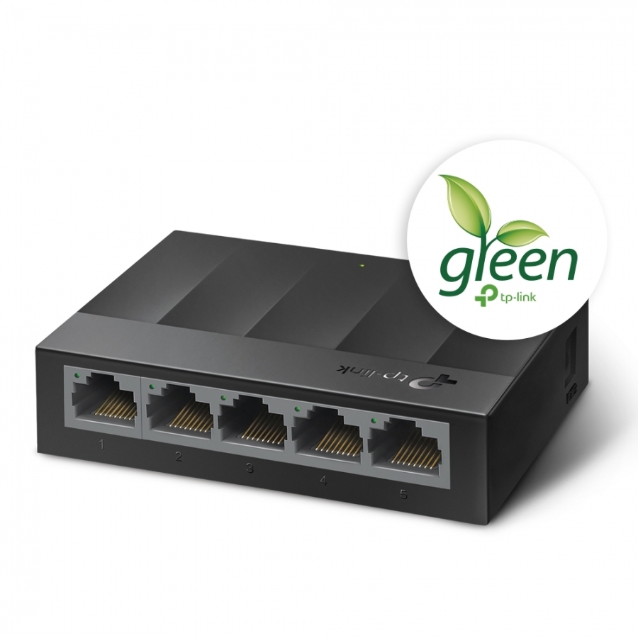 Некерований комутатор TP-Link LS1005G 1Gbit/s desktop 5-port