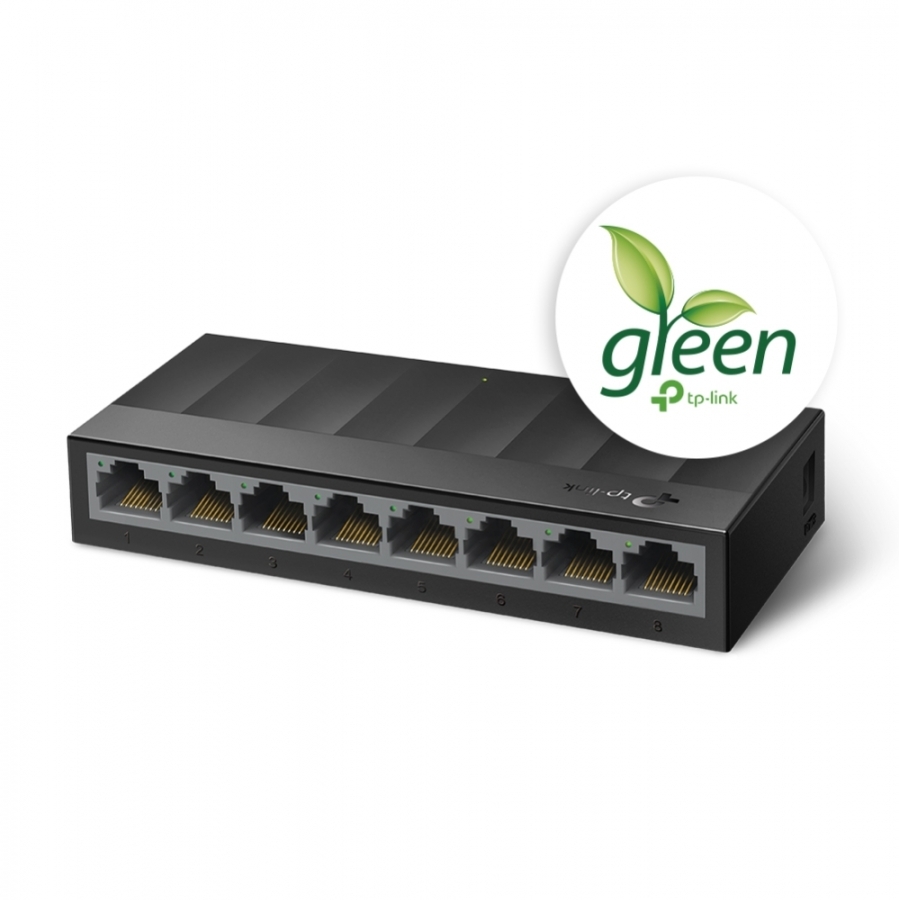 Некерований комутатор TP-Link LS1008G 1Gbit/s desktop 8-port