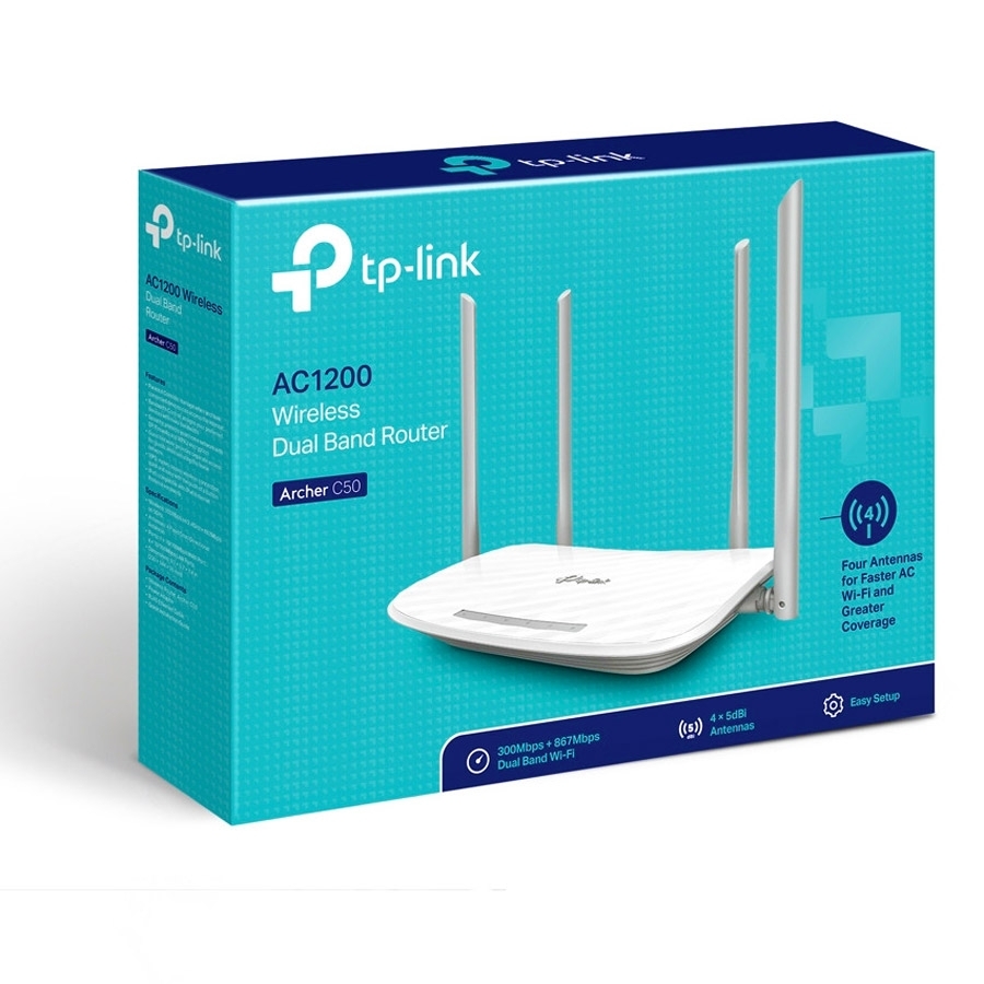 Wi-Fi роутер TP-Link Archer C50