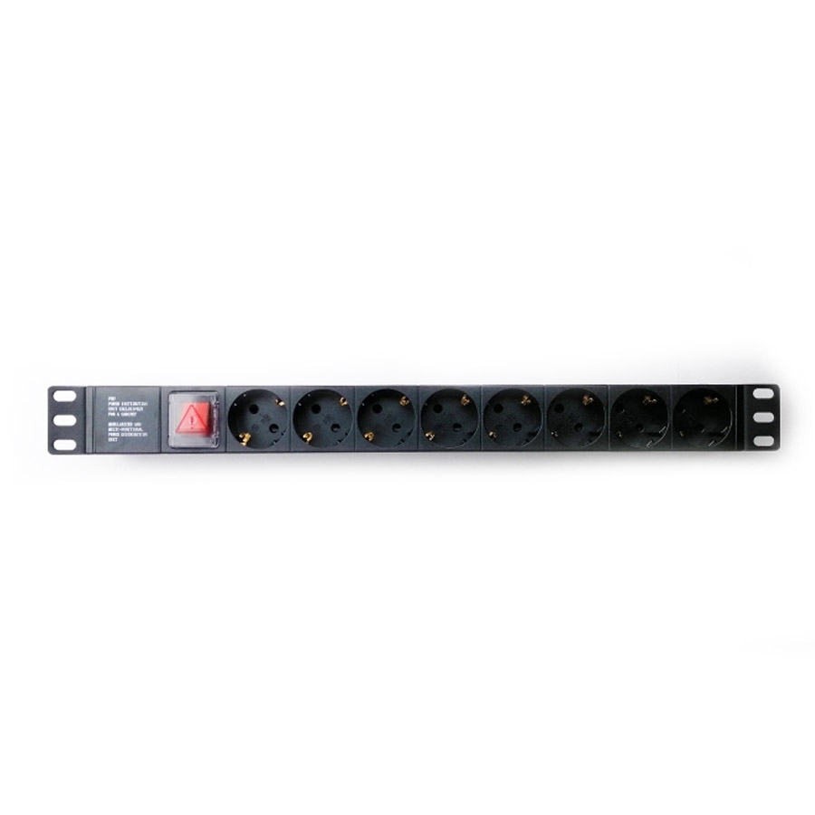 Мережевий фільтр EServer CSV WT-2261A-GER-8WAY (алюміній)