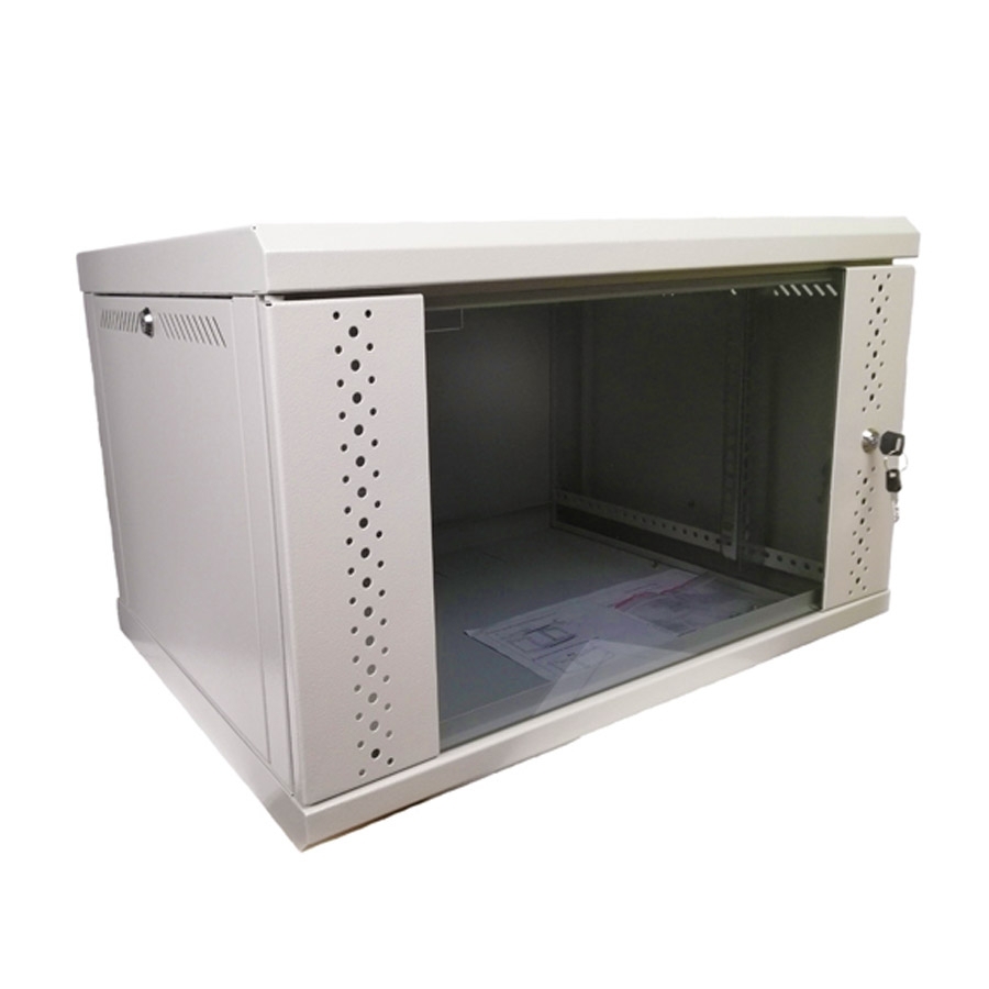 Шафа E-server 9U 600x600x503 (скло)