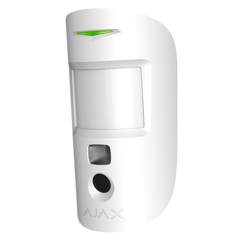 Датчик руху Ajax MotionCam біла (white)