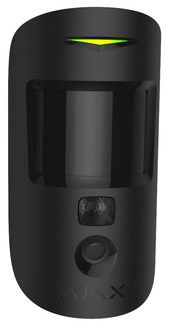 Датчик руху Ajax MotionCam чорний (black)