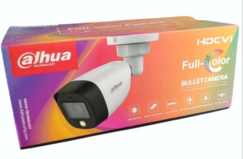 HD-CVI відеокамера Dahua DH-HAC-HFW1209CP-LED (2.8mm) Full-color Starlight