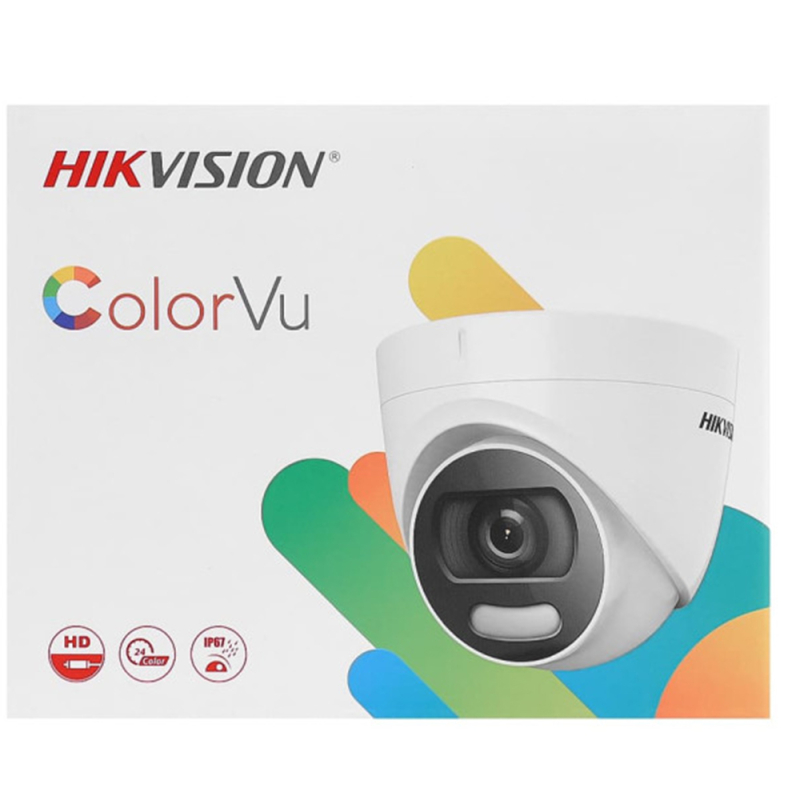 HDTVI відеокамера Hikvision DS-2CE72DFT-F (3.6mm) ColorVu