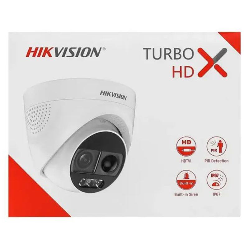 HDTVI відеокамера Hikvision DS-2CE72DFT-PIRXOF (3.6mm)