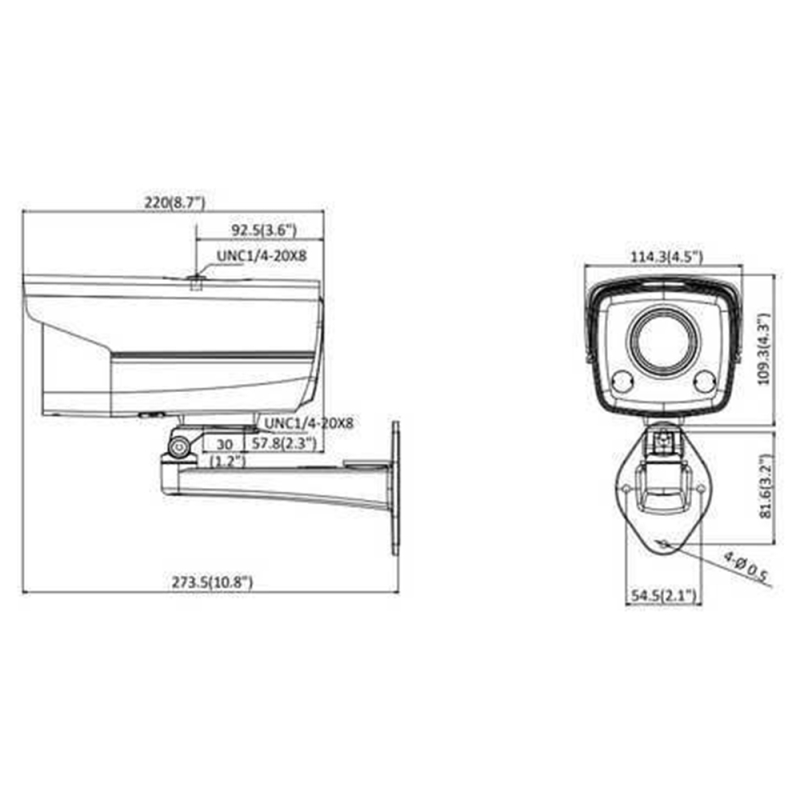 Ip відеокамера Hikvision DS-2CD2T27G3E-L 4 мм ColorVu