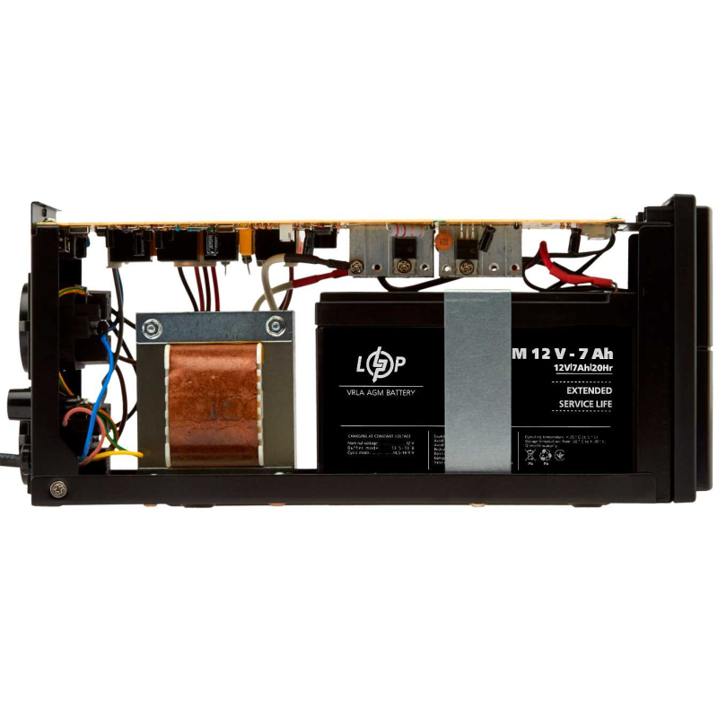 Джерело безперебійного живлення LogicPower UPS LPM-U625VA (437Вт)