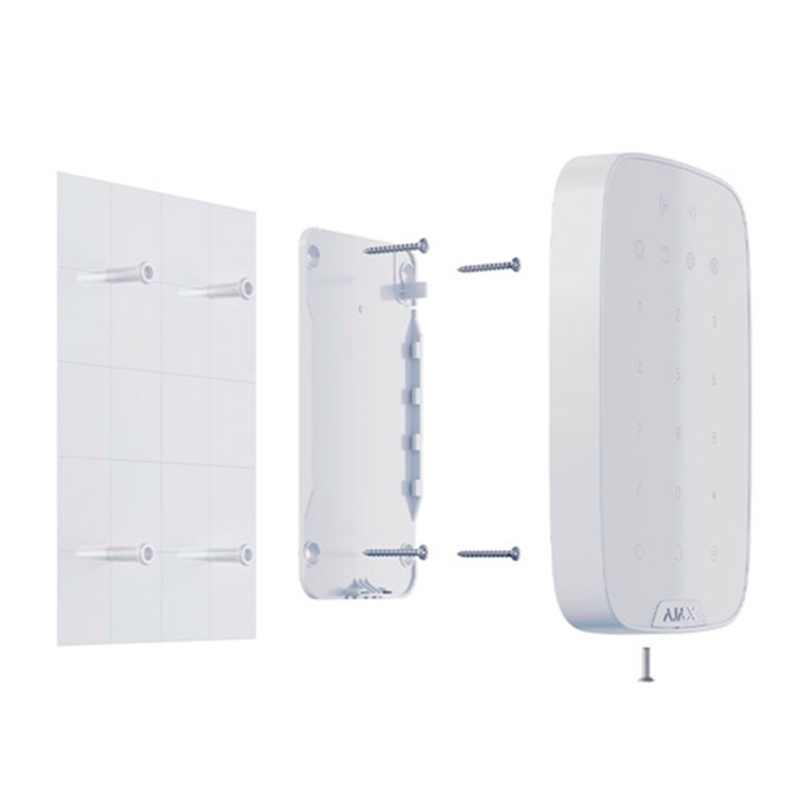 Клавіатура Ajax Keypad Plus біла (white)