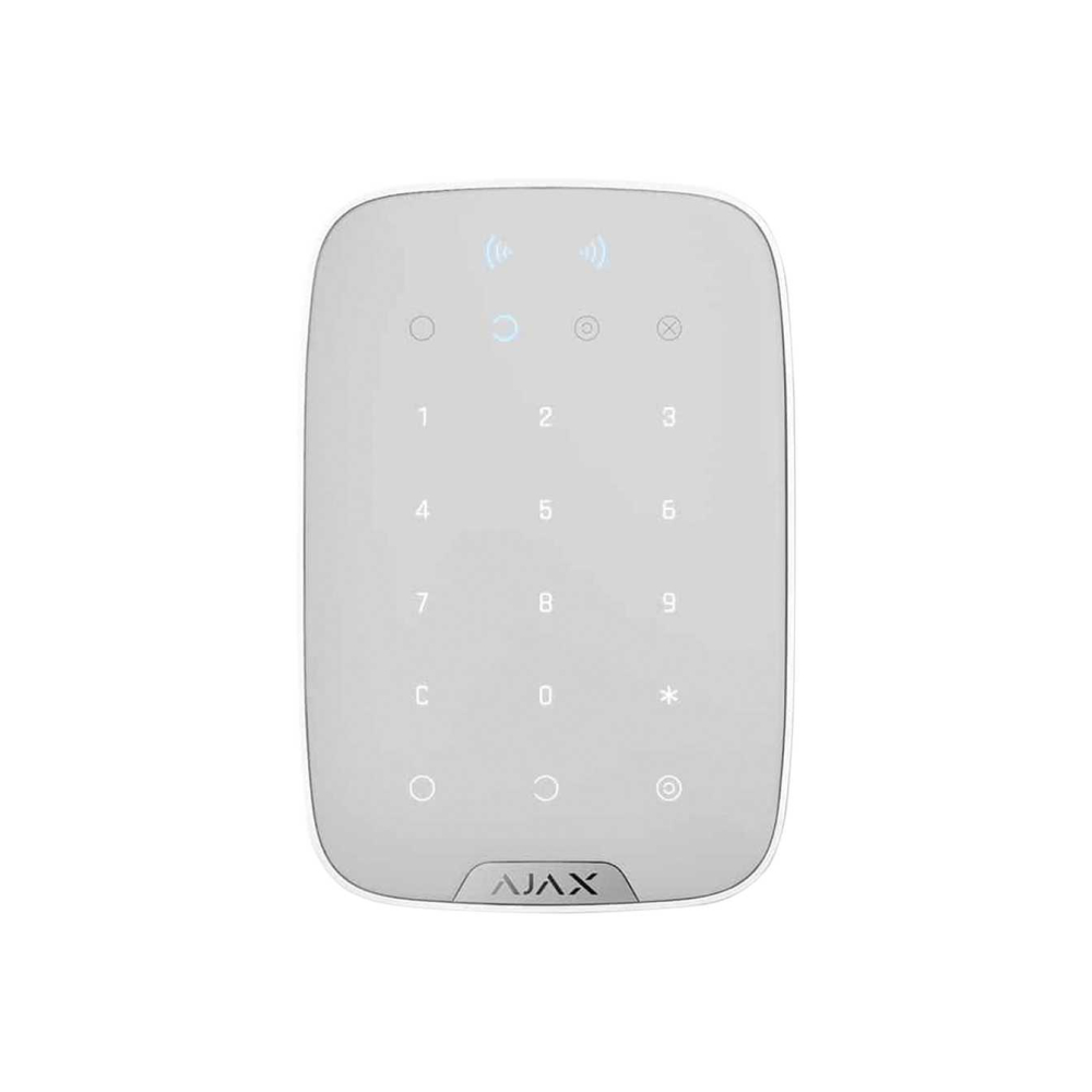 Клавіатура Ajax Keypad Plus біла (white)