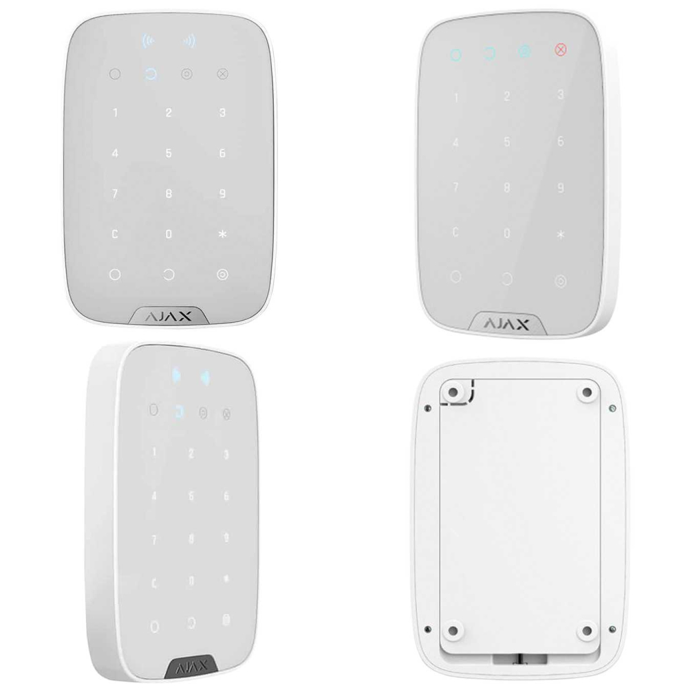 Клавіатура Ajax Keypad Plus біла (white)