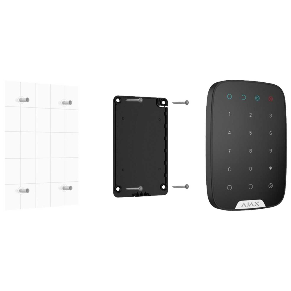 Клавіатура Ajax Keypad Plus чорна (black)
