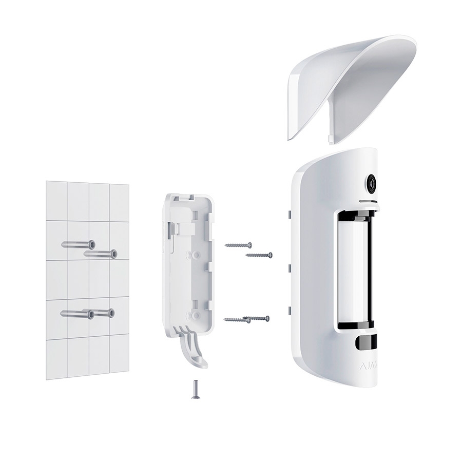 Датчик руху Ajax MotionCam Outdoor білий (white)